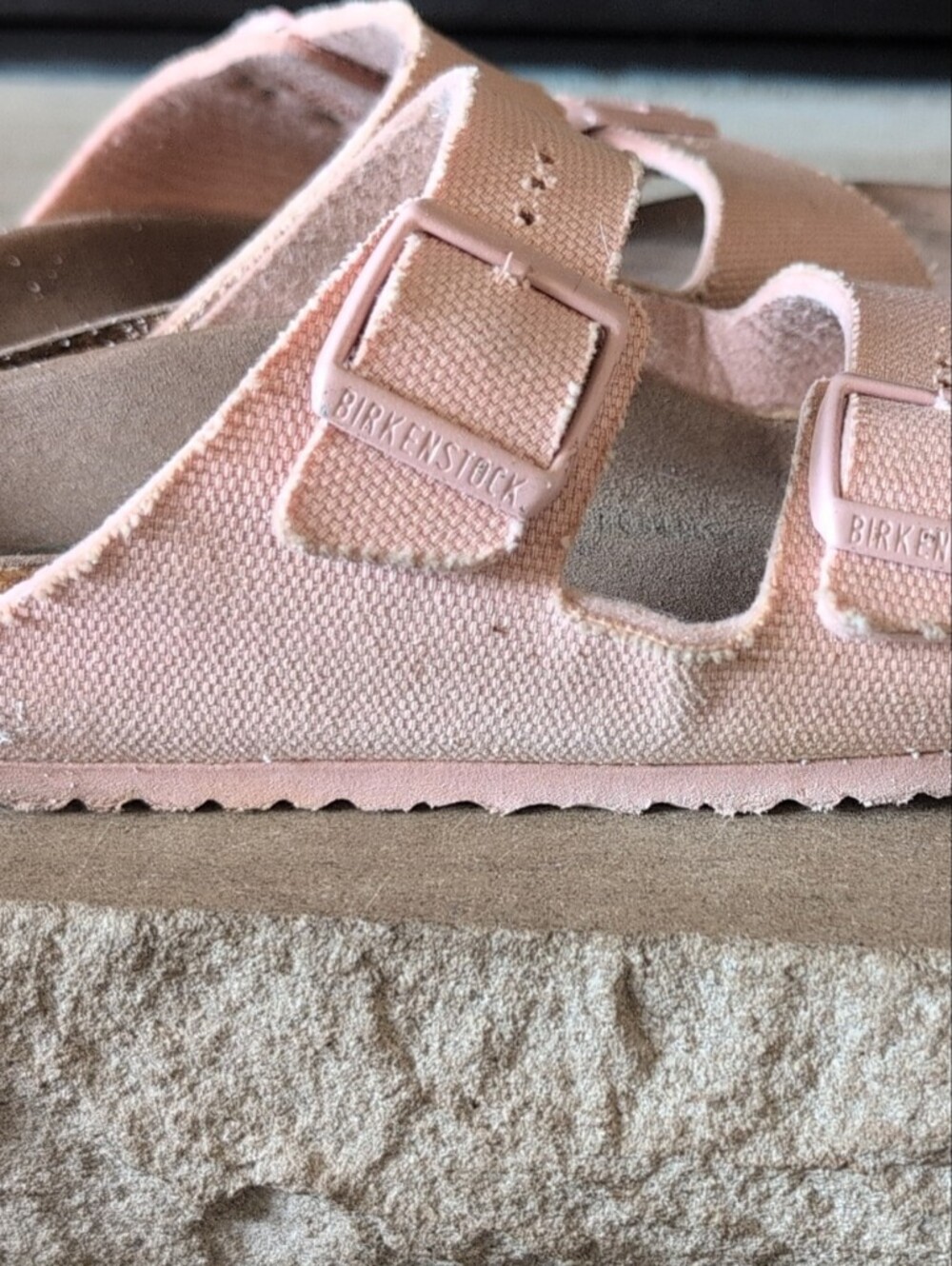 Birkenstock Pink Two-Strap Sandals